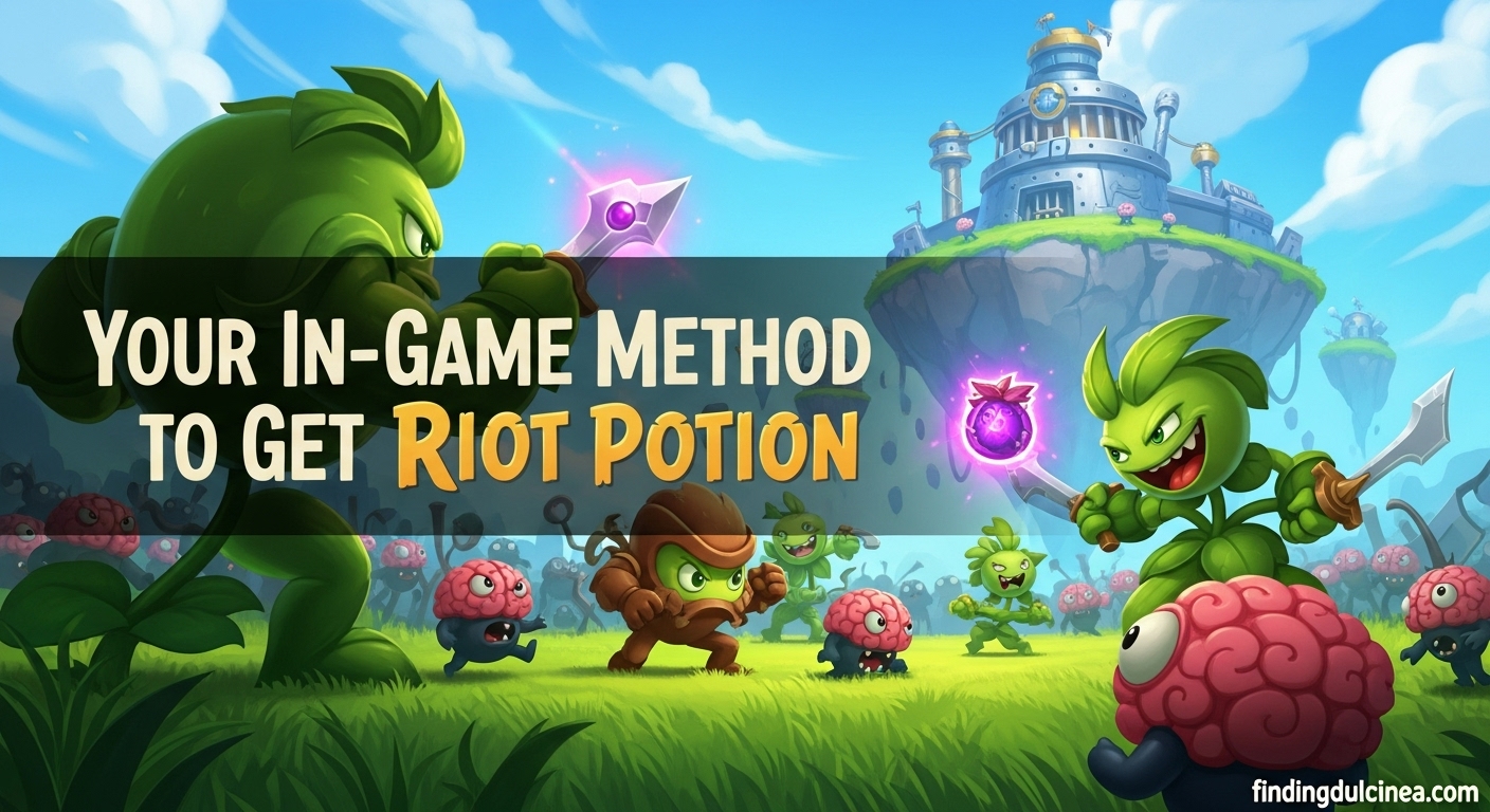 Get Riot Potion in Plants vs Brainrots
