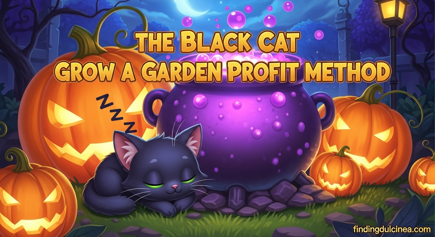 Get the Black Cat in Grow a Garden