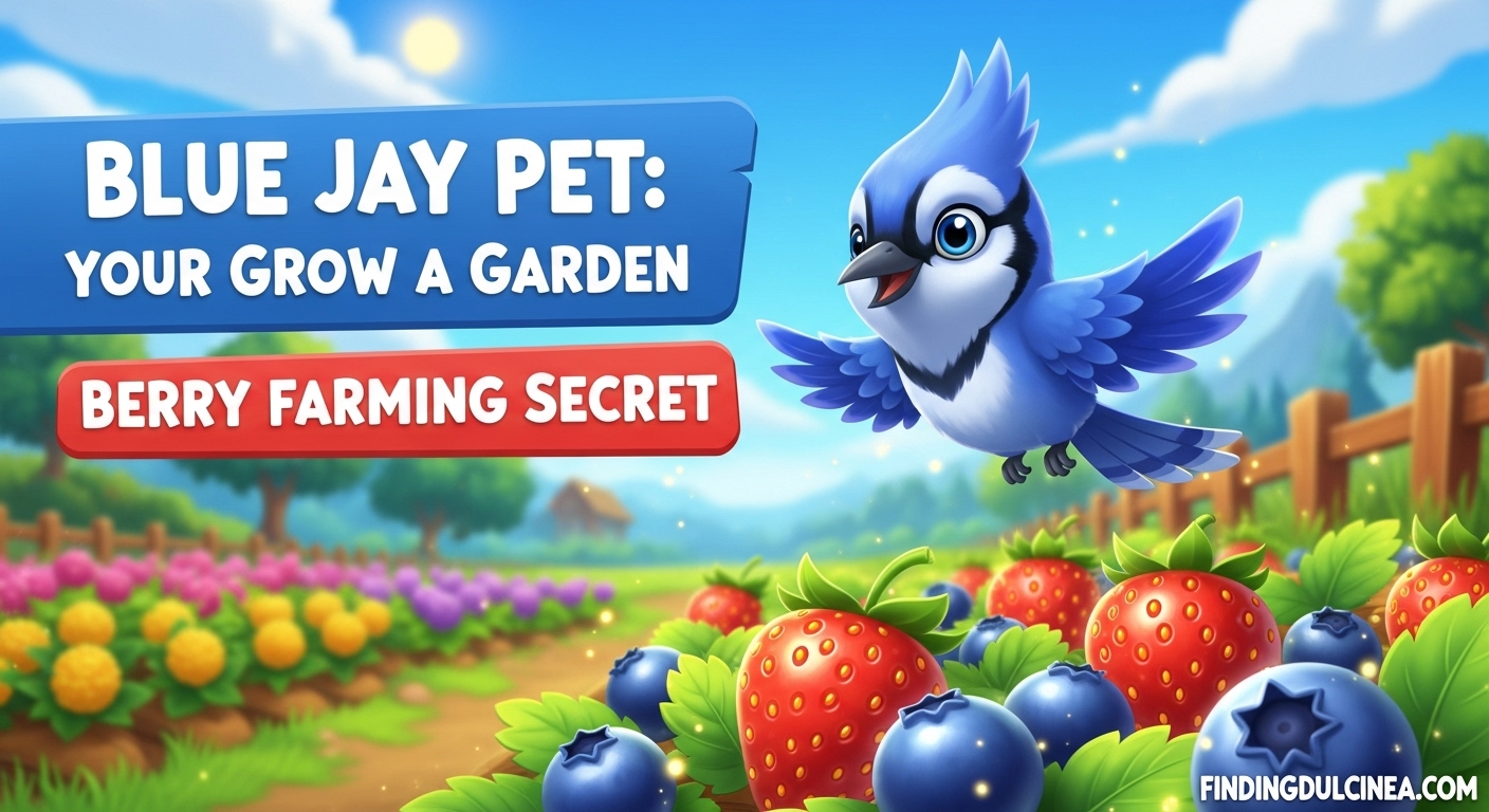 Get the Blue Jay Pet in Grow a Garden