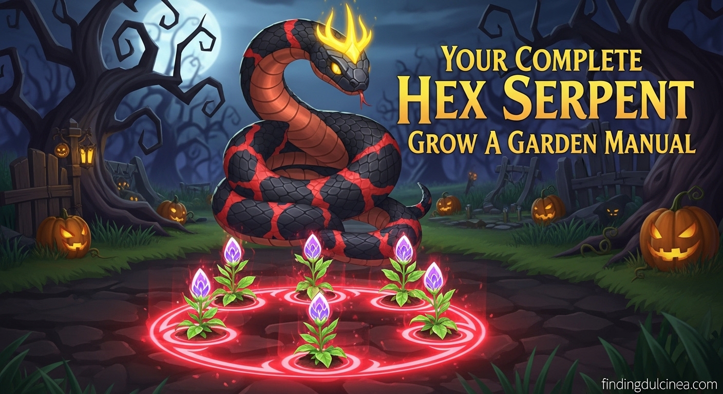 Get the Hex Serpent in Grow A Garden