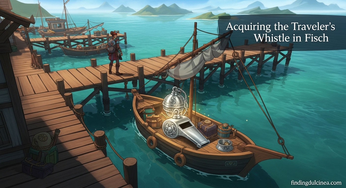 Get the Traveler's Whistle Fisch