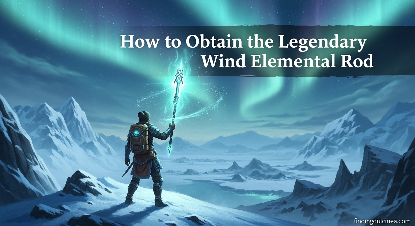 Get the Wind Elemental Rod in Fisch