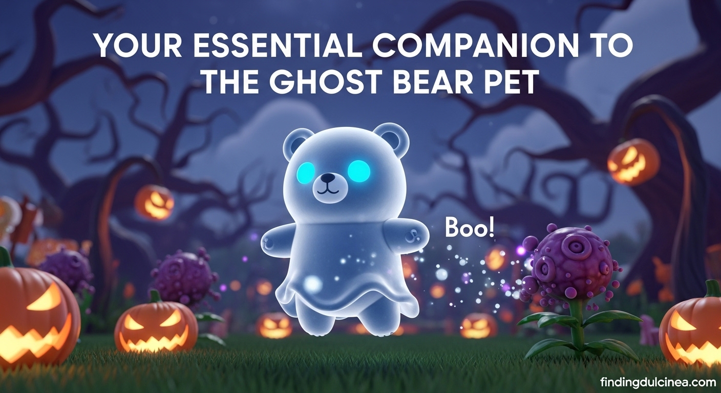 Ghost Bear Pet in Grow a Garden