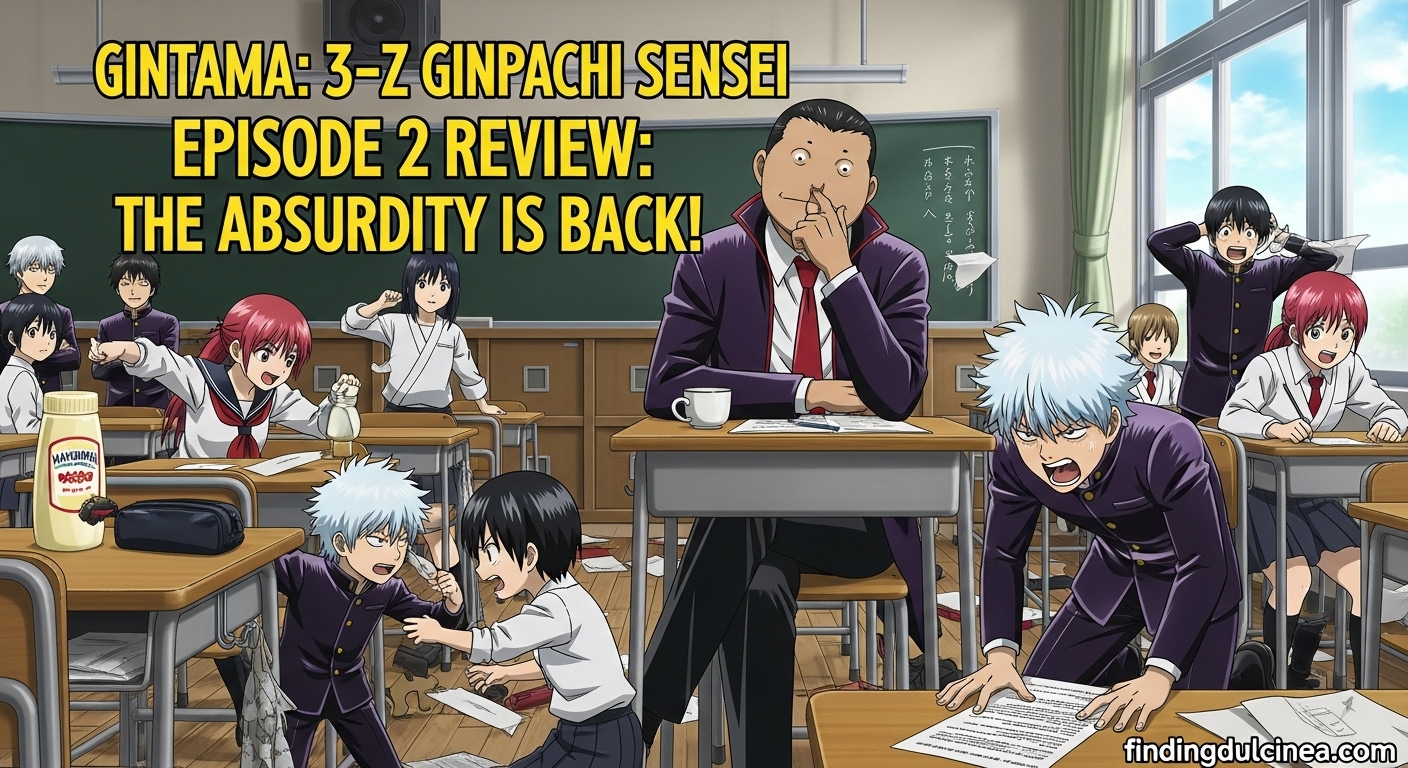 Gintama: 3-Z Ginpachi Sensei Episode 2 Review