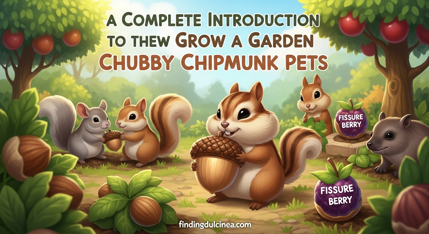 Grow a Garden Chubby Chipmunk