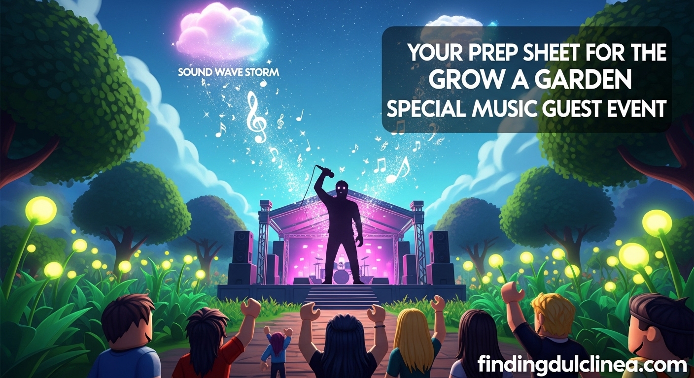 Grow a Garden Special Music Guest Event