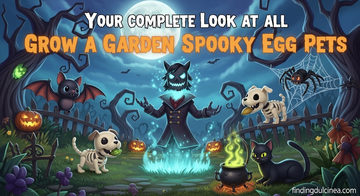 Grow a Garden Spooky Egg Pets
