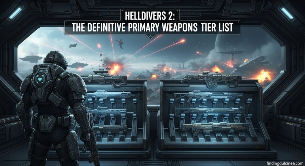 Current image: Helldivers 2 Primary Weapons Tier List