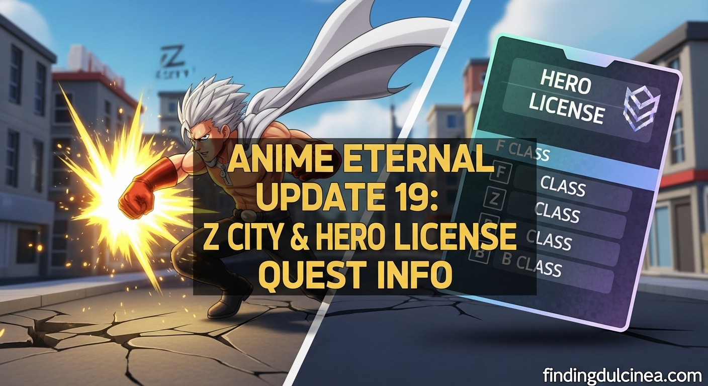 Hero License Quests in Anime Eternal