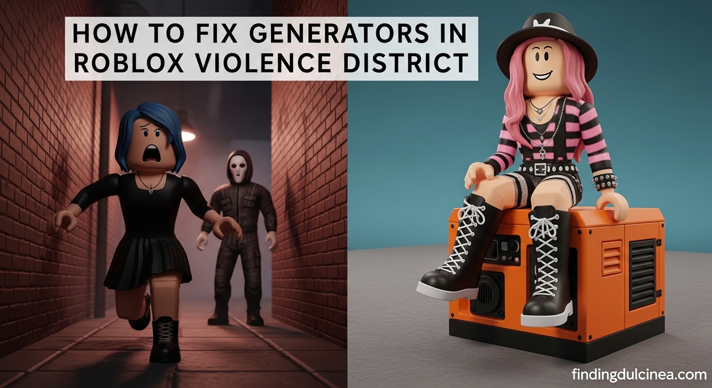 How to Fix Generators in Roblox Violence District