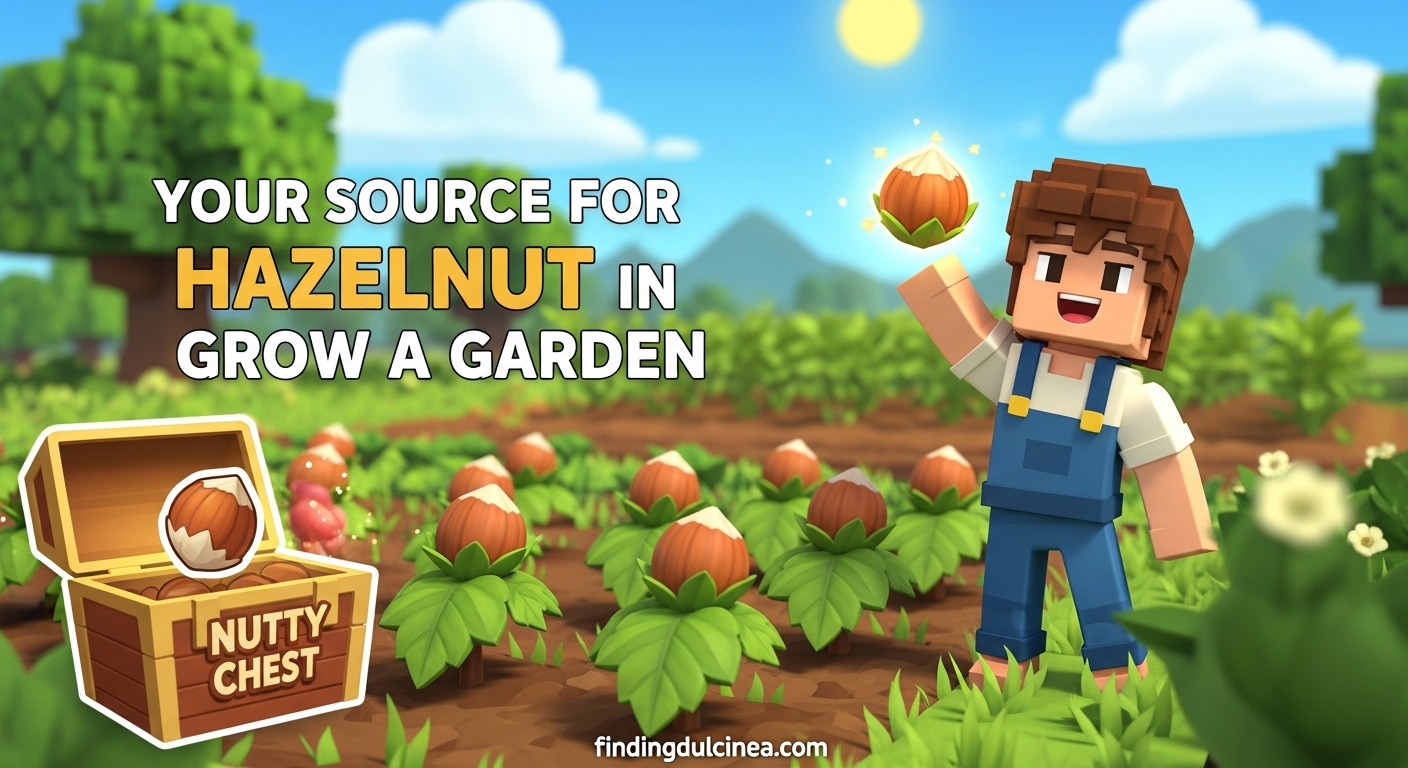 How to Get Hazelnut in Grow a Garden