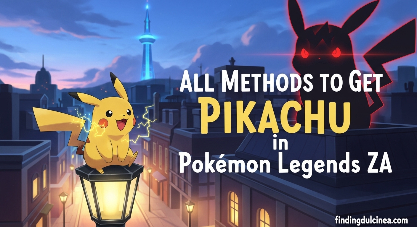 How to Get Pikachu in Pokemon Legends ZA