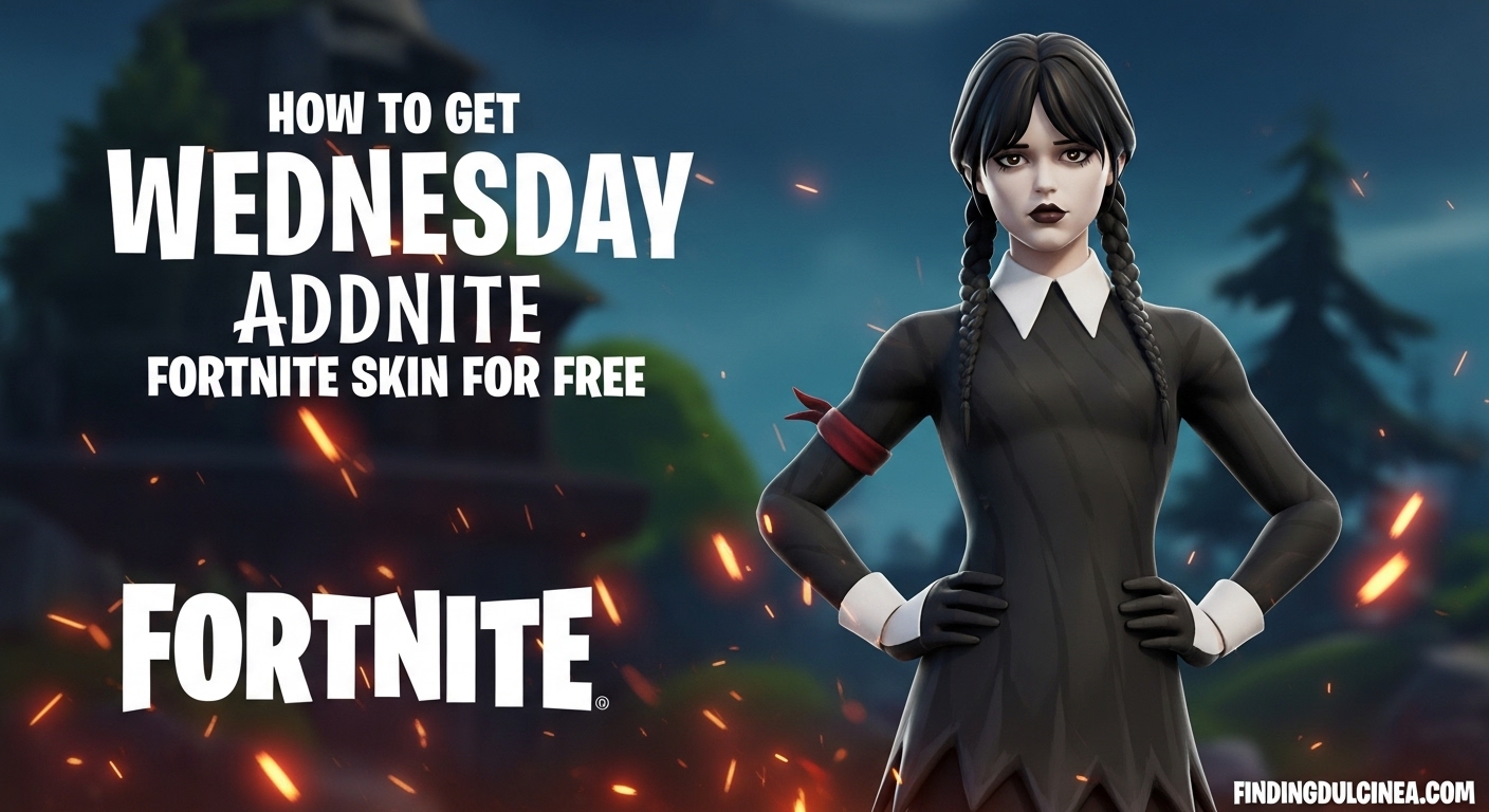 How to Get Wednesday Fortnite Skin for Free