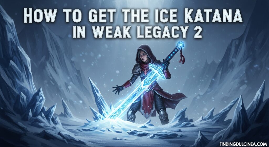How to Get the Ice Katana in Weak Legacy 2
