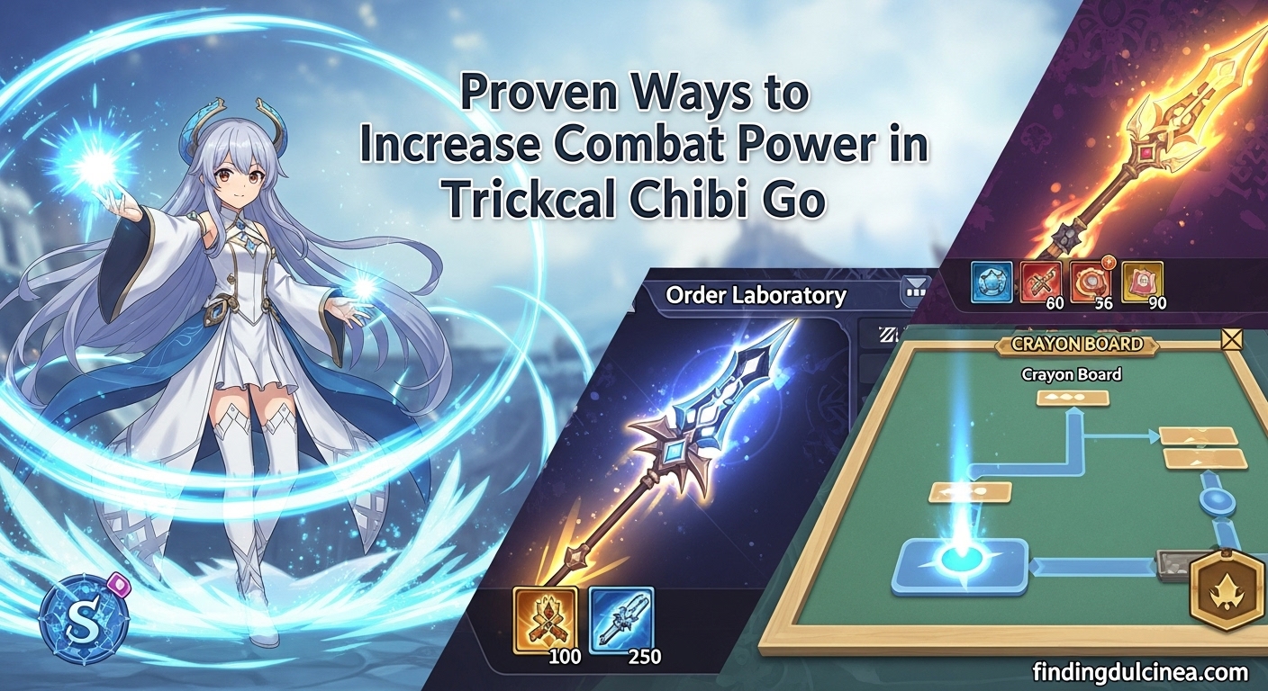 Increase Combat Power in Trickcal Chibi Go