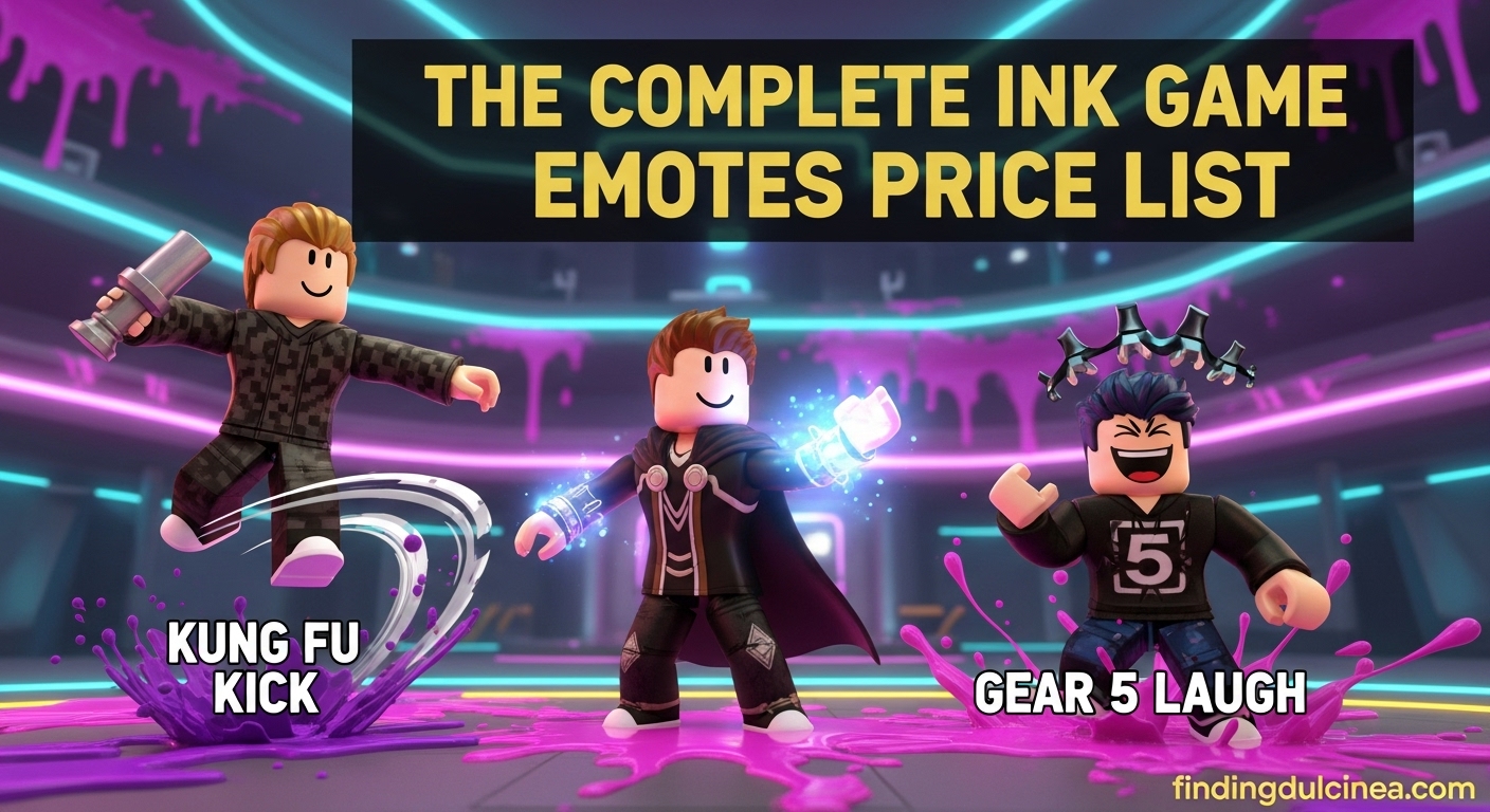 Ink Game Emotes: Full Price