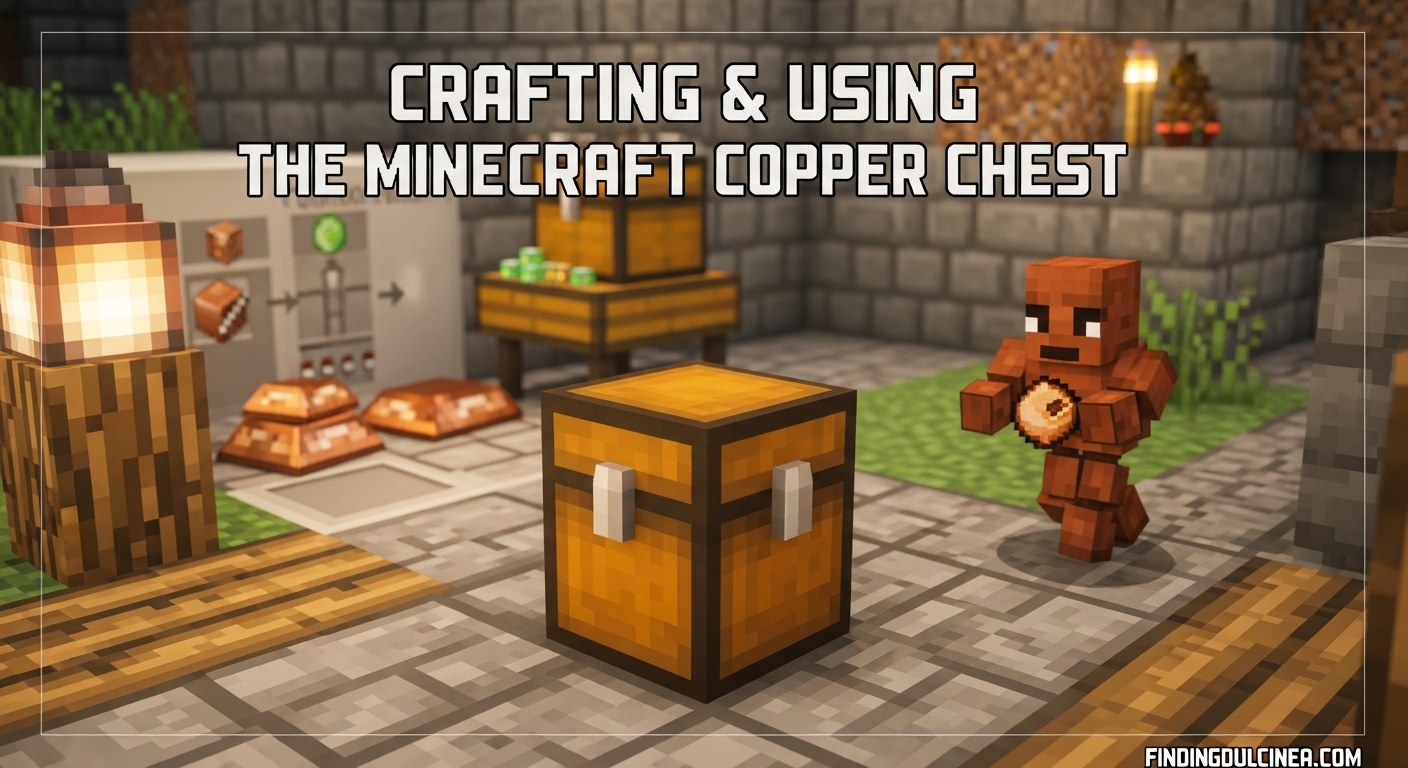 Make a Minecraft Copper Chest