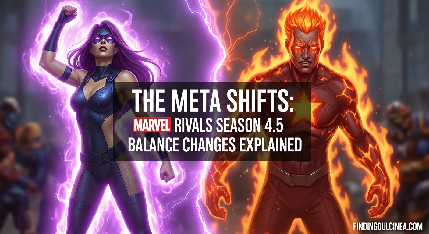 Marvel Rivals S4.5 Balance Changes