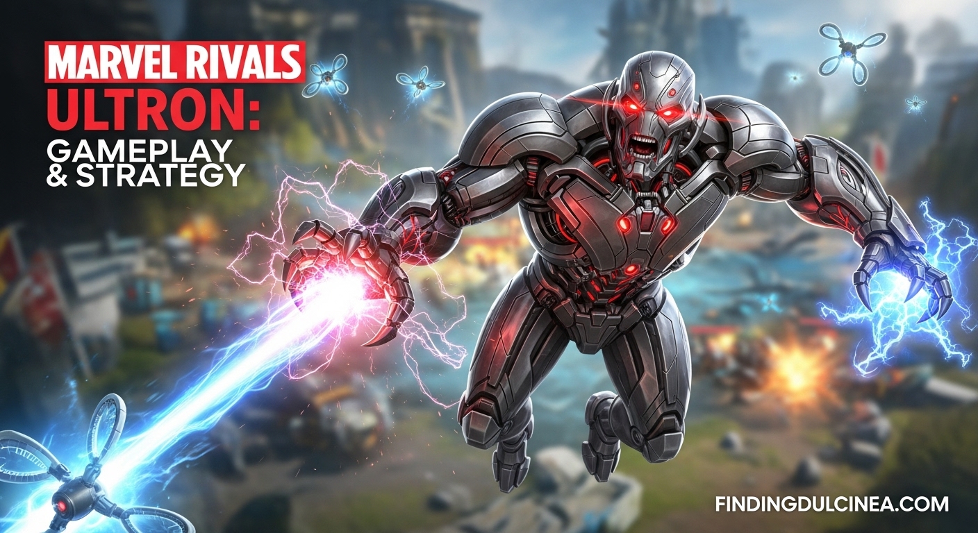 Marvel Rivals Ultron: Abilities