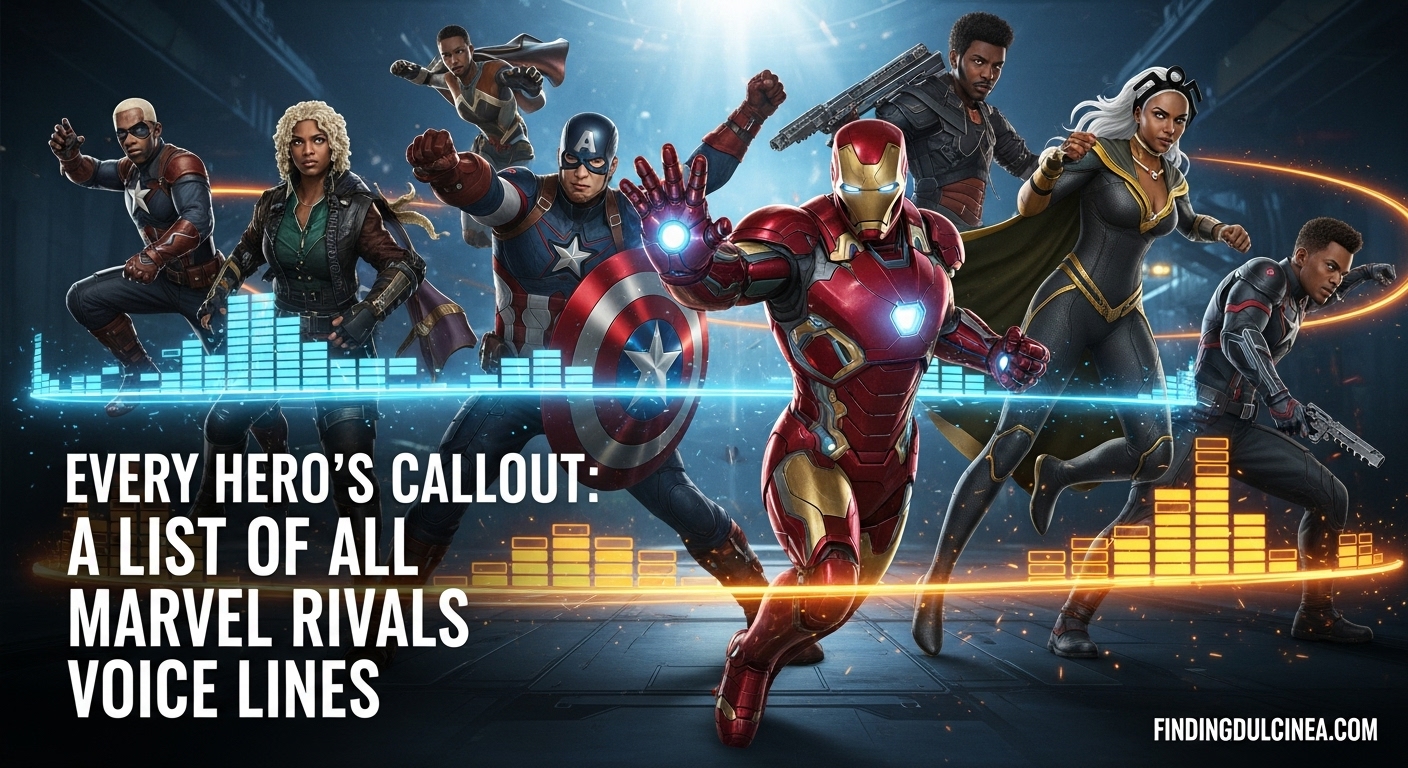 Marvel Rivals Voice Lines