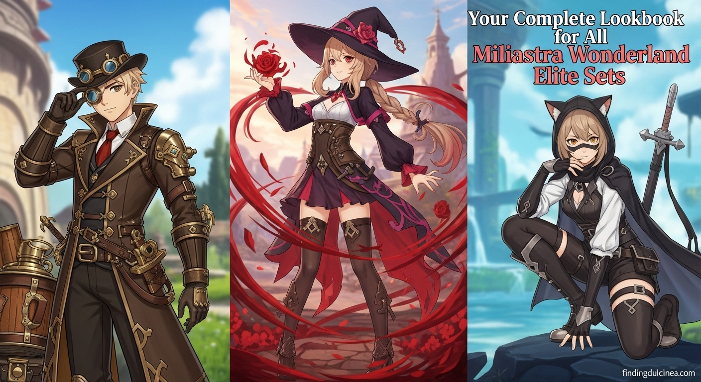 Get Miliastra Wonderland Elite Sets