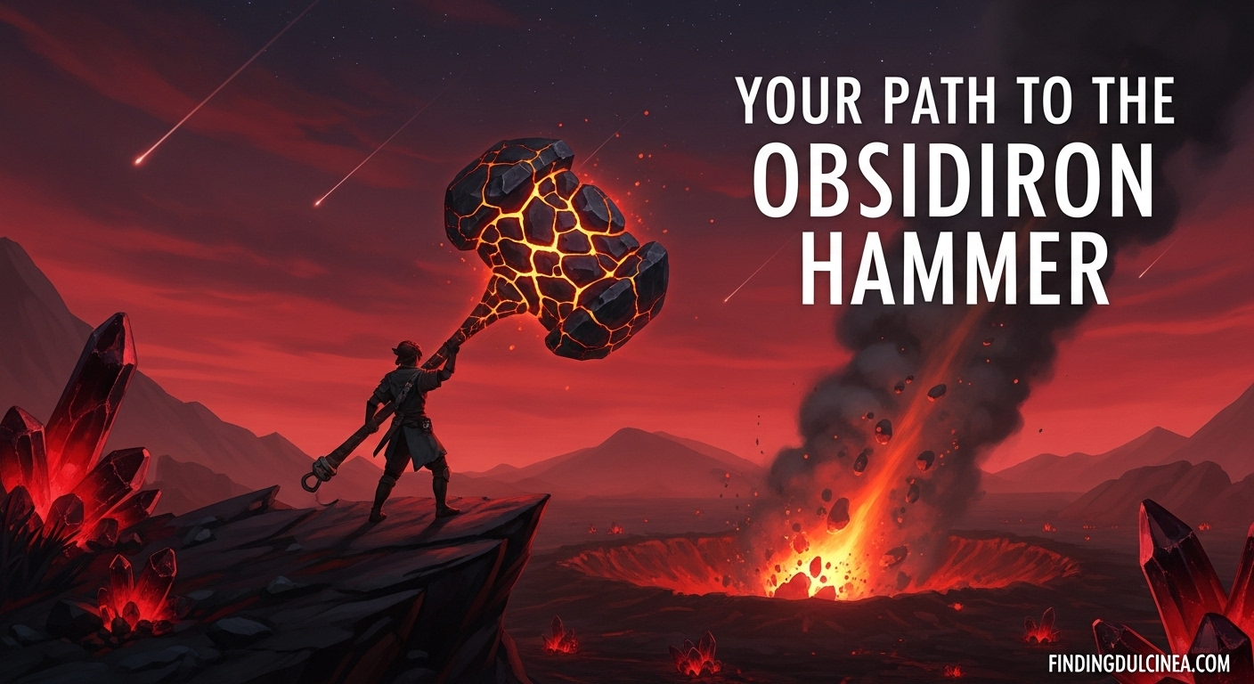 Obsidiron Hammer in 99 Nights