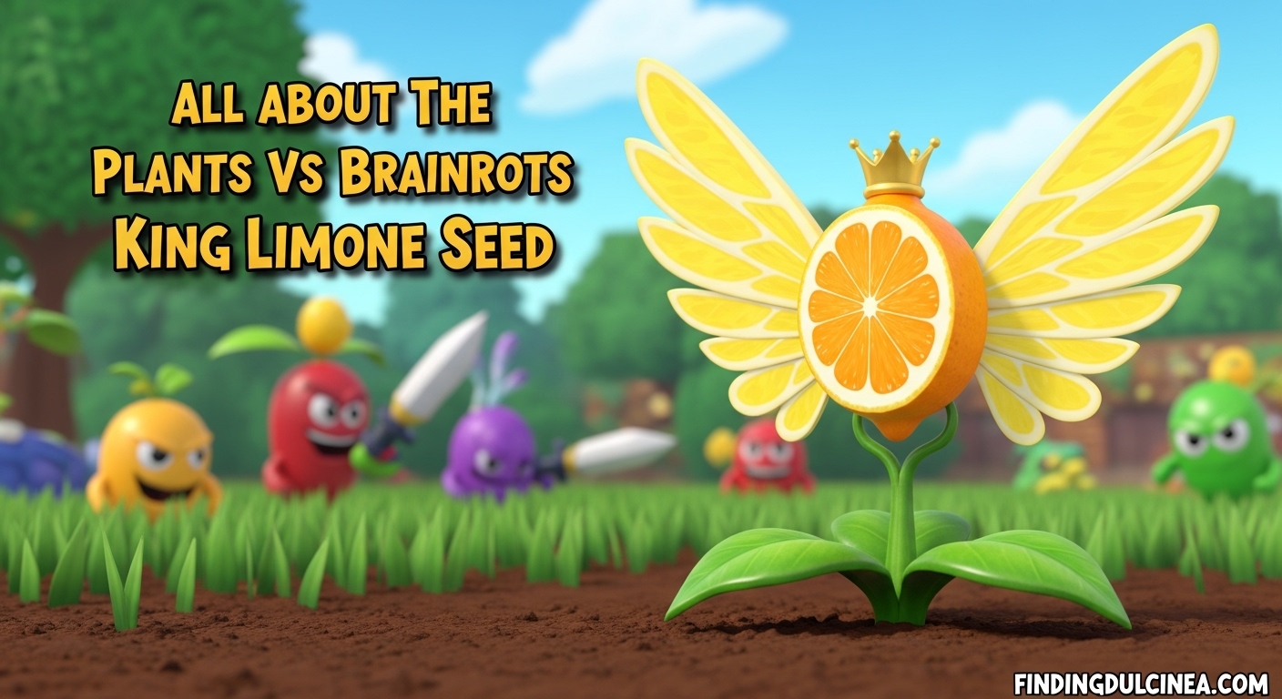 Plants Vs Brainrots King Limone Seed