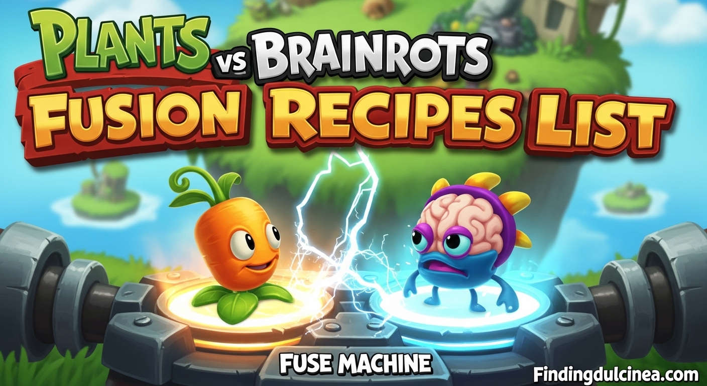 Plants vs Brainrots Fusion Recipes