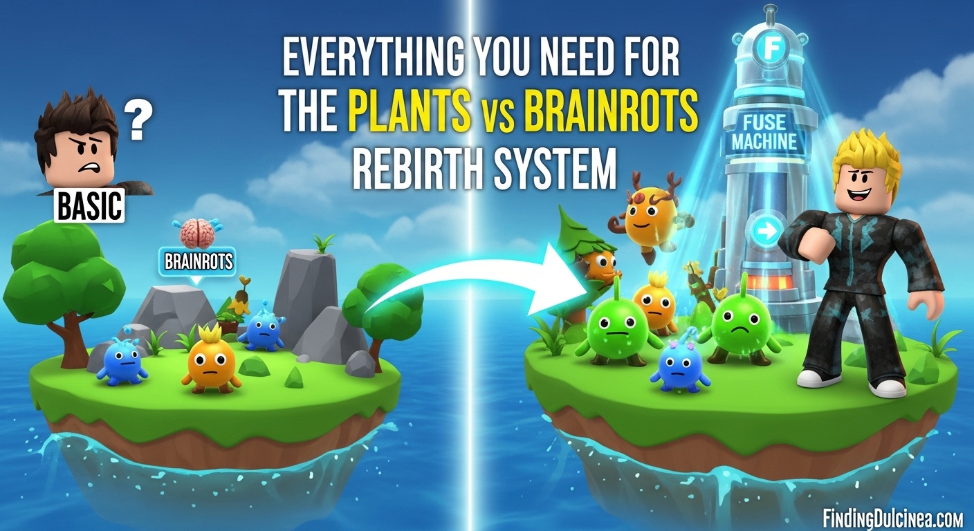 Plants vs Brainrots Rebirth Levels