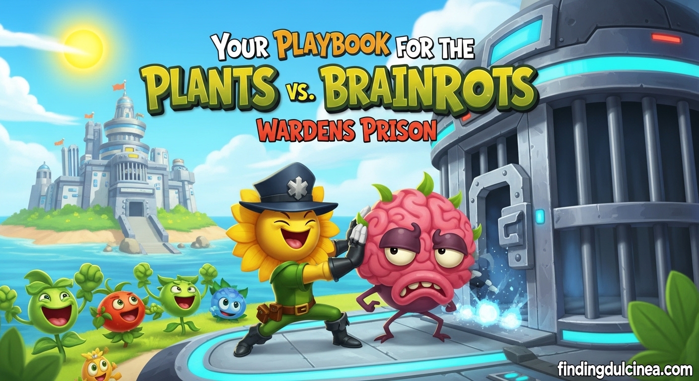 Plants vs Brainrots Wardens Prison