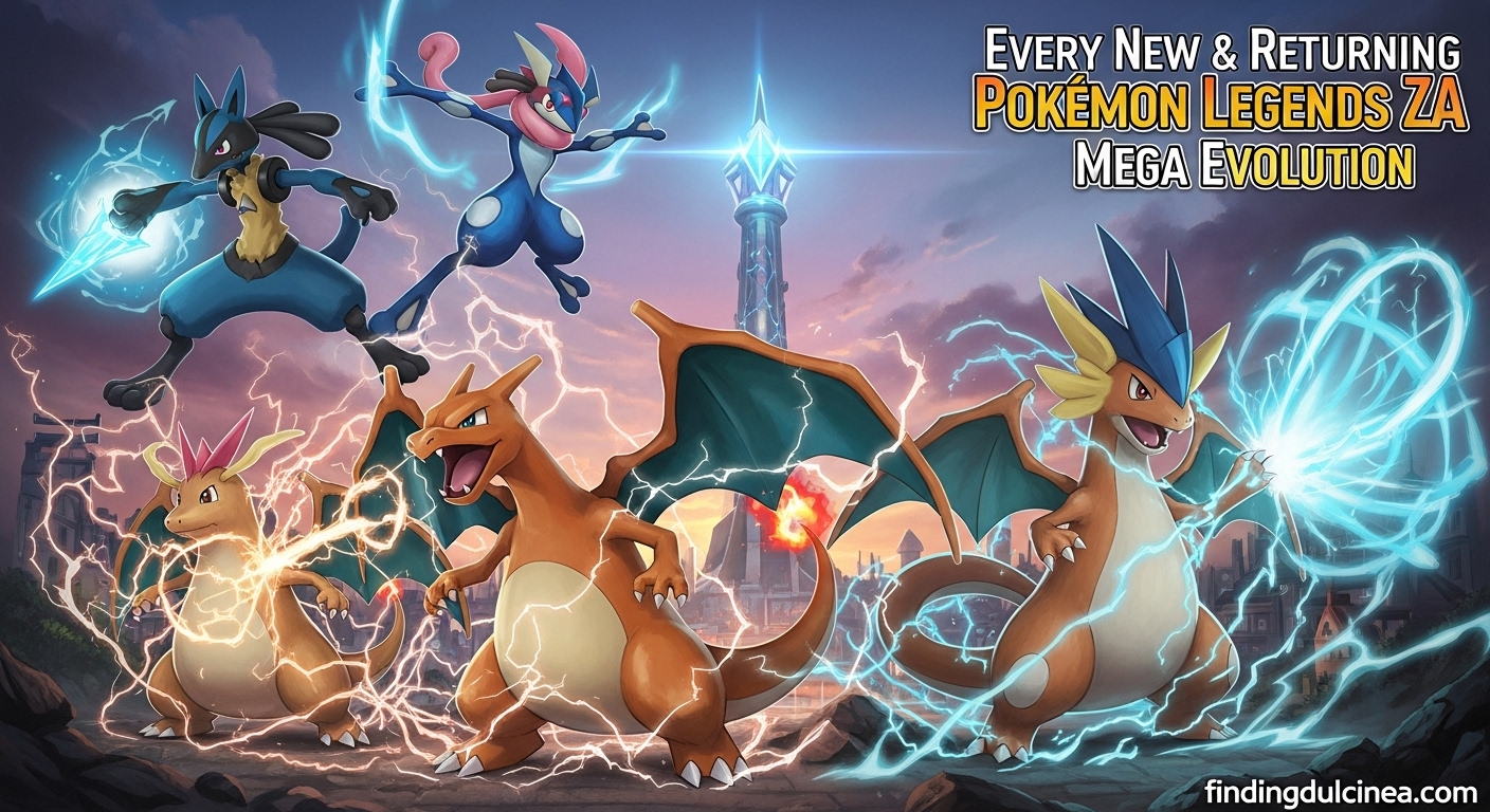 Pokemon Legends ZA Mega Evolutions