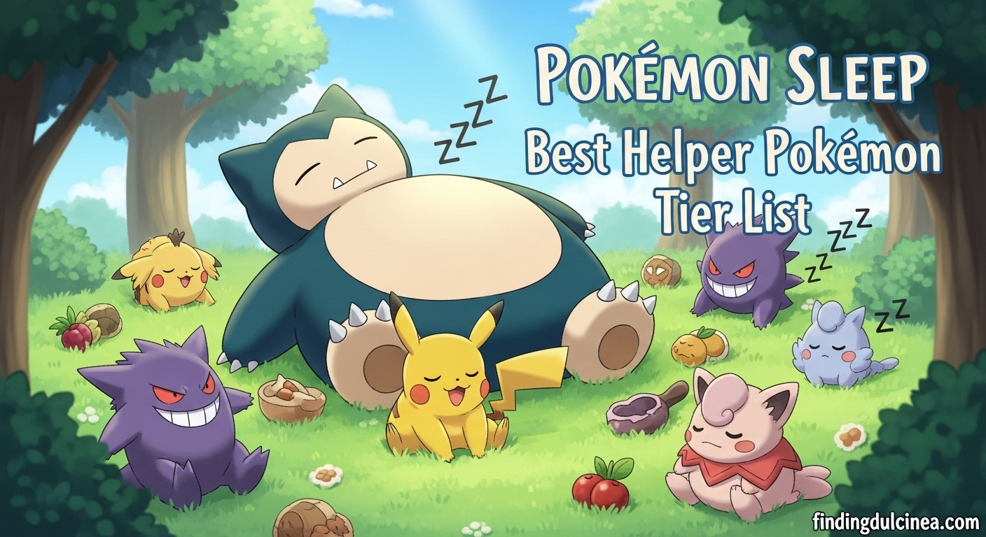 Pokemon Sleep Best Helper Pokemon Tier List