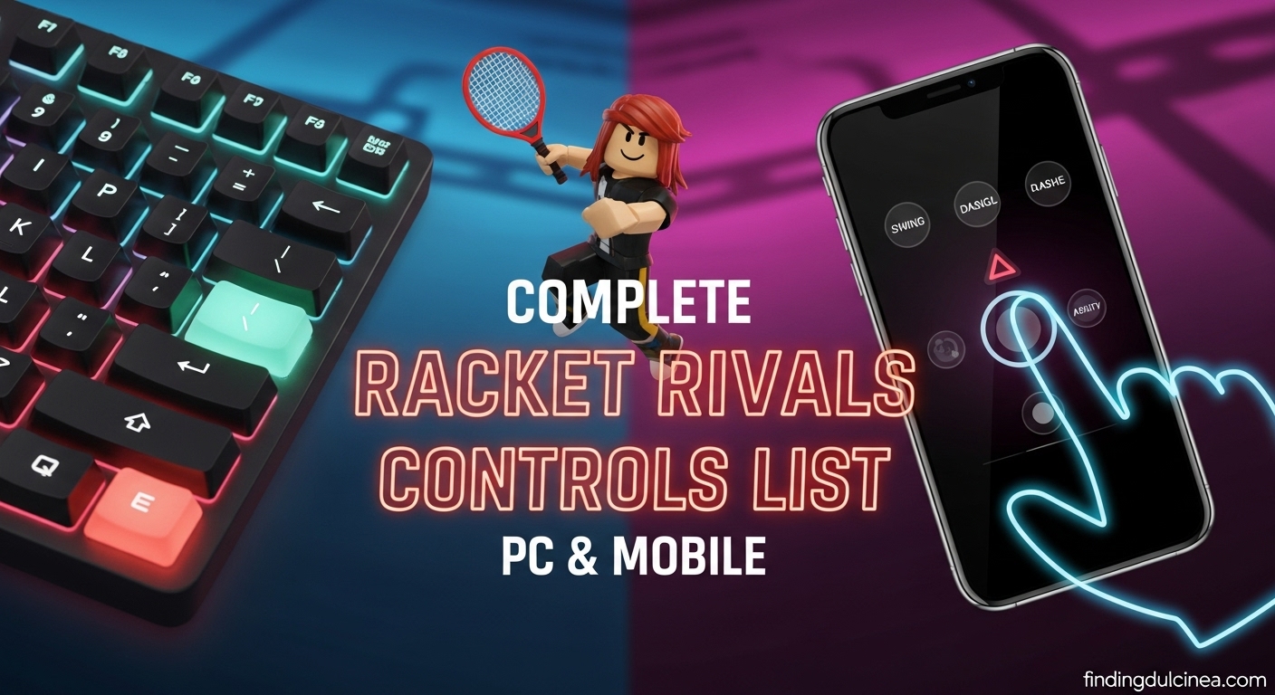 Racket Rivals Controls List