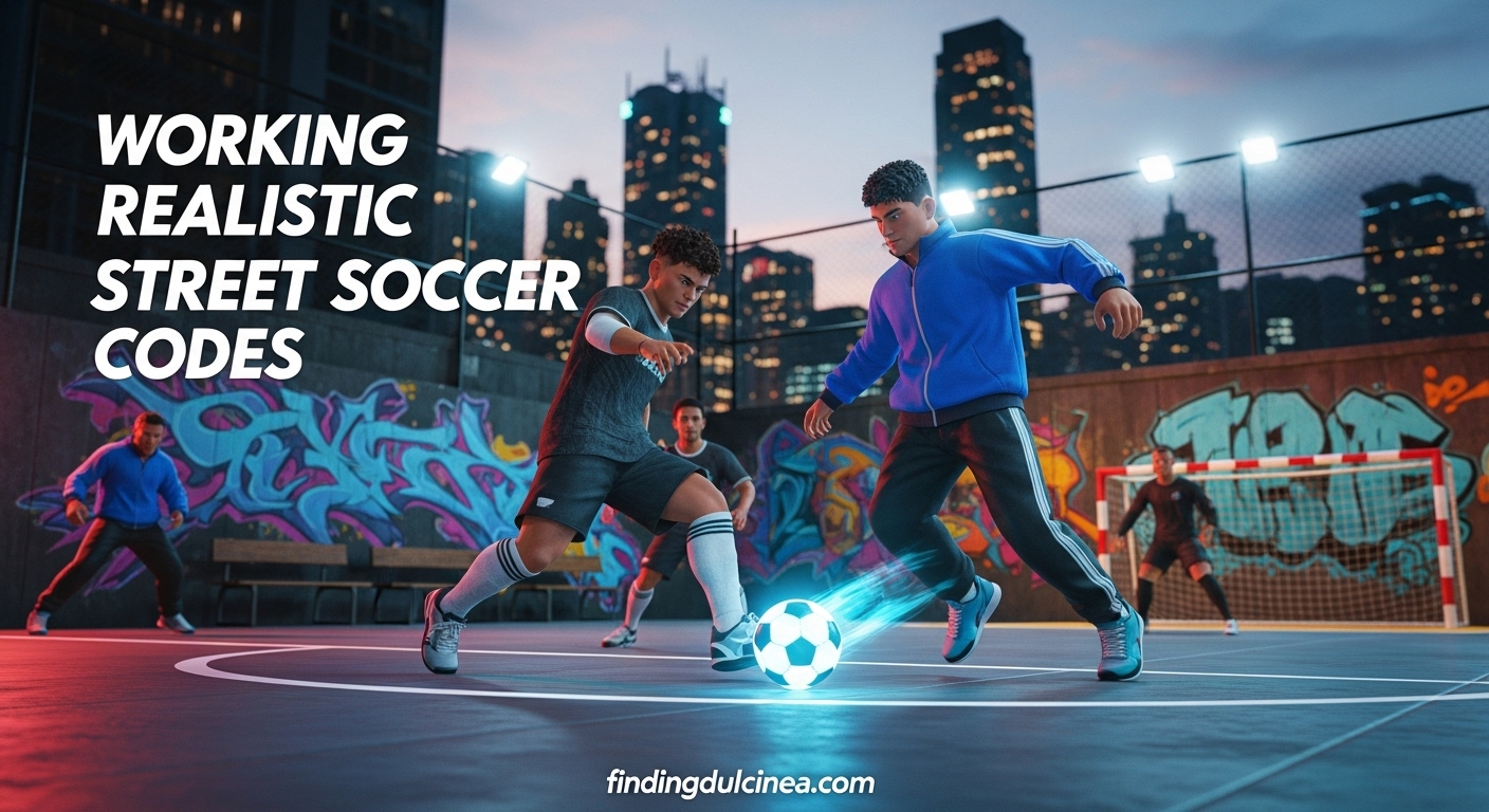 Realistic Street Soccer Codes