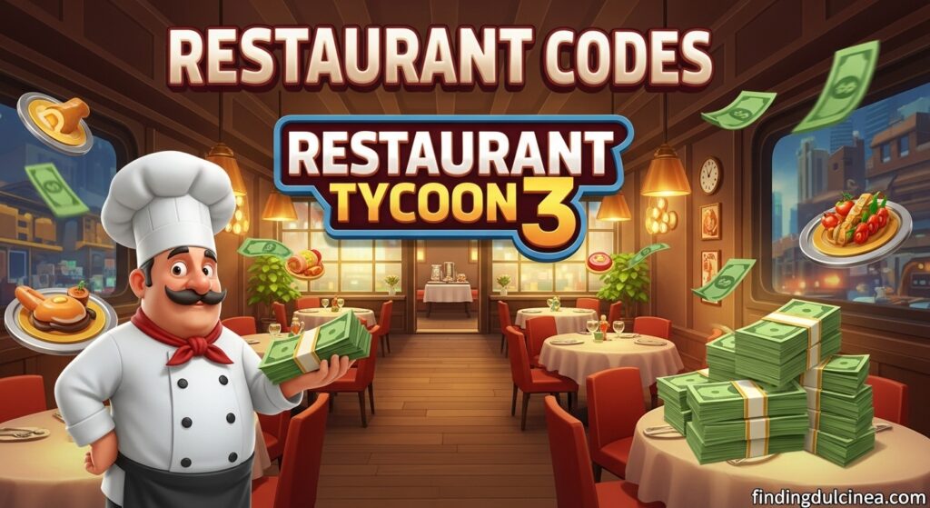 Restaurant Tycoon 3 Codes