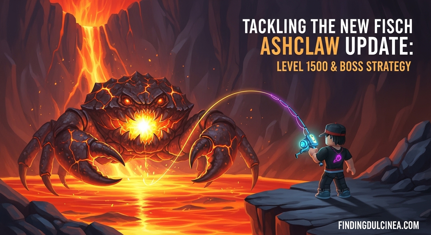 Rewards in the Fisch Ashclaw Update