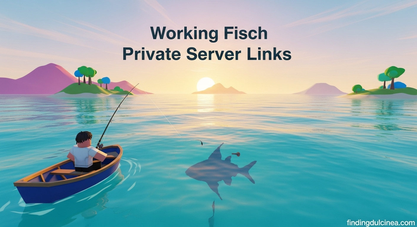 Roblox Fisch Active Private Server Links