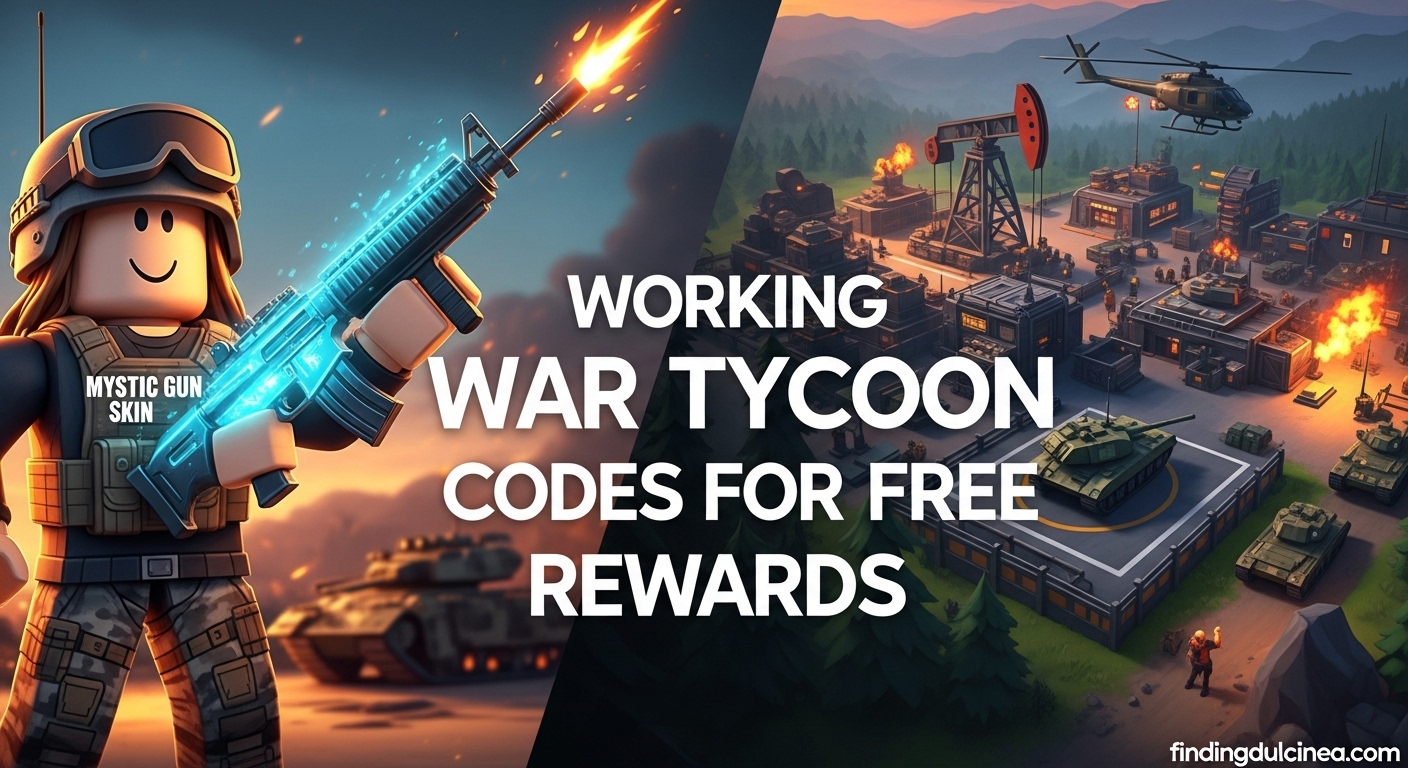 Working Roblox War Tycoon Codes
