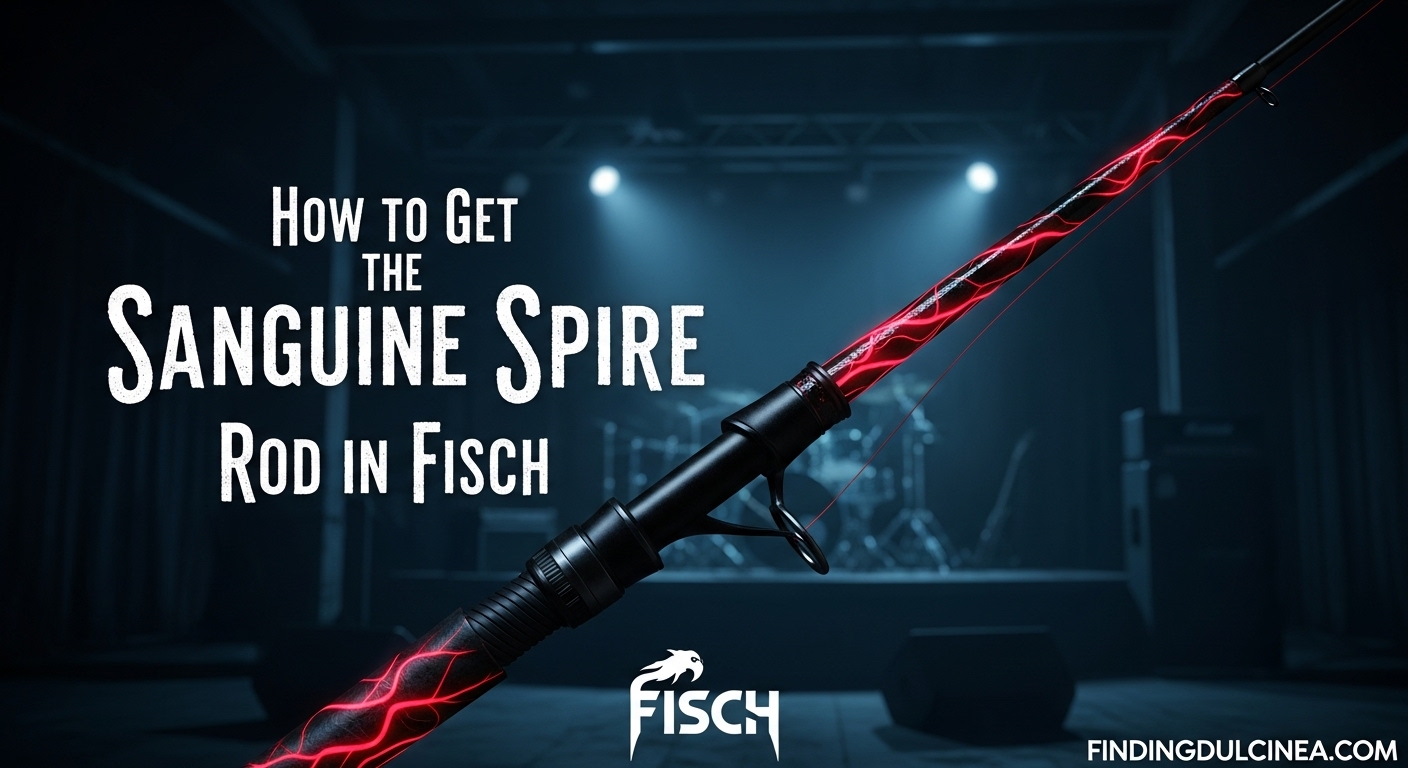 Sanguine Spire Rod in Fisch