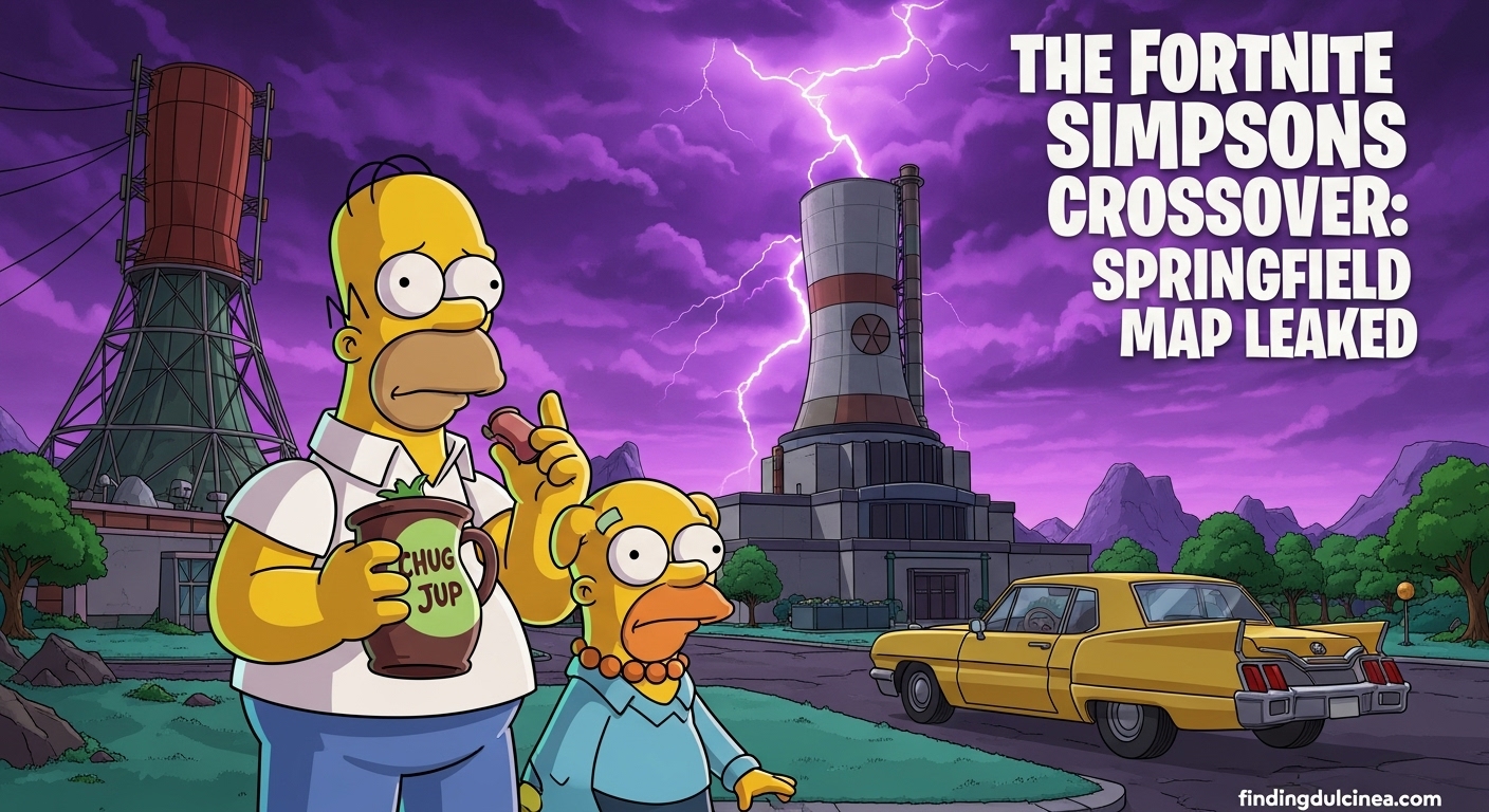 Simpsons Crossover in Fortnite