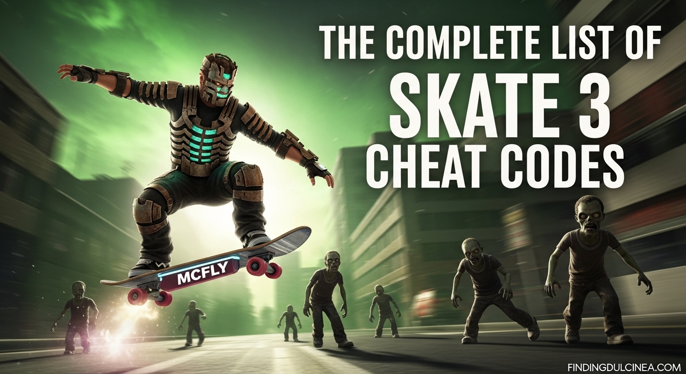 Skate 3 Cheat Codes