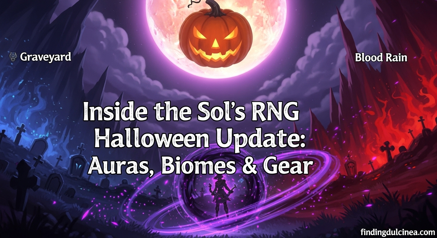 Sol's RNG Halloween Update