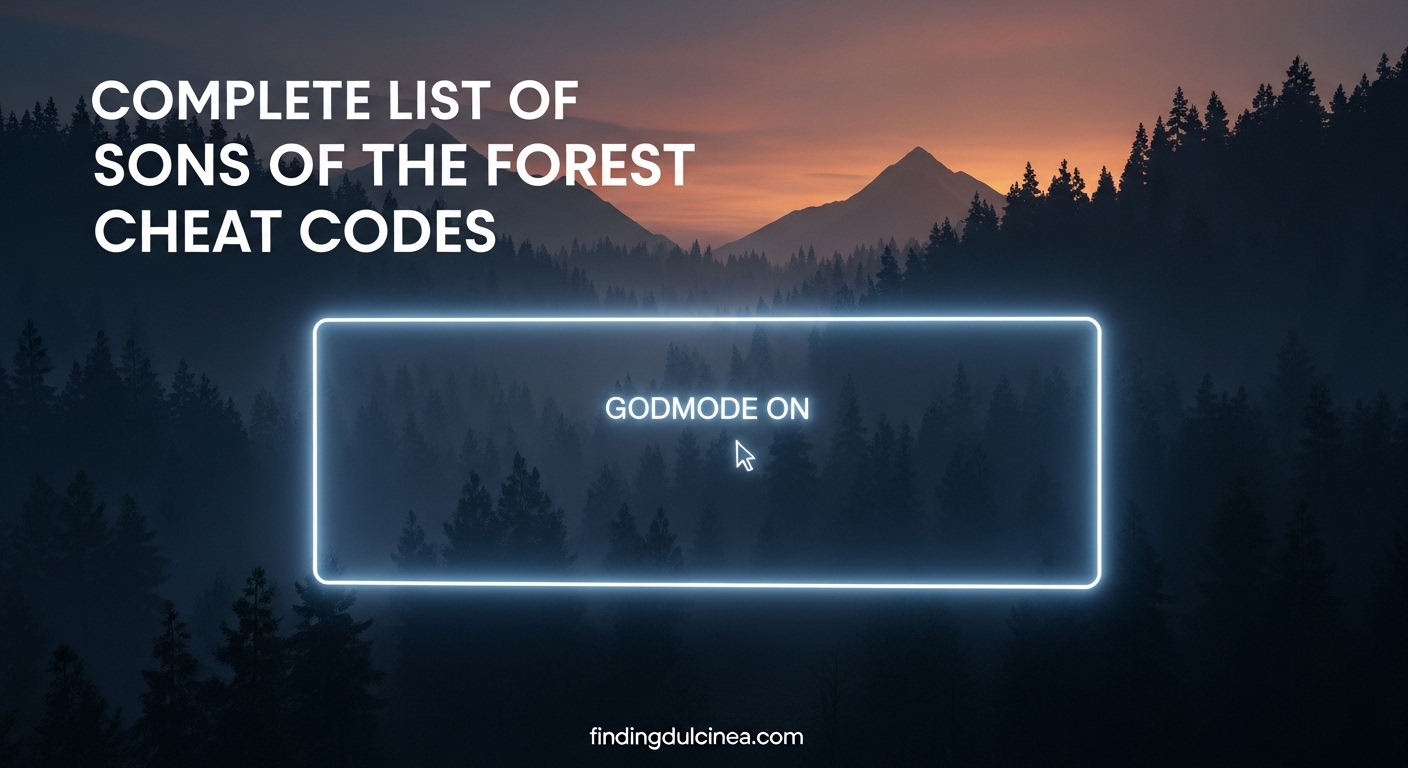 Sons of the Forest Cheat Codes