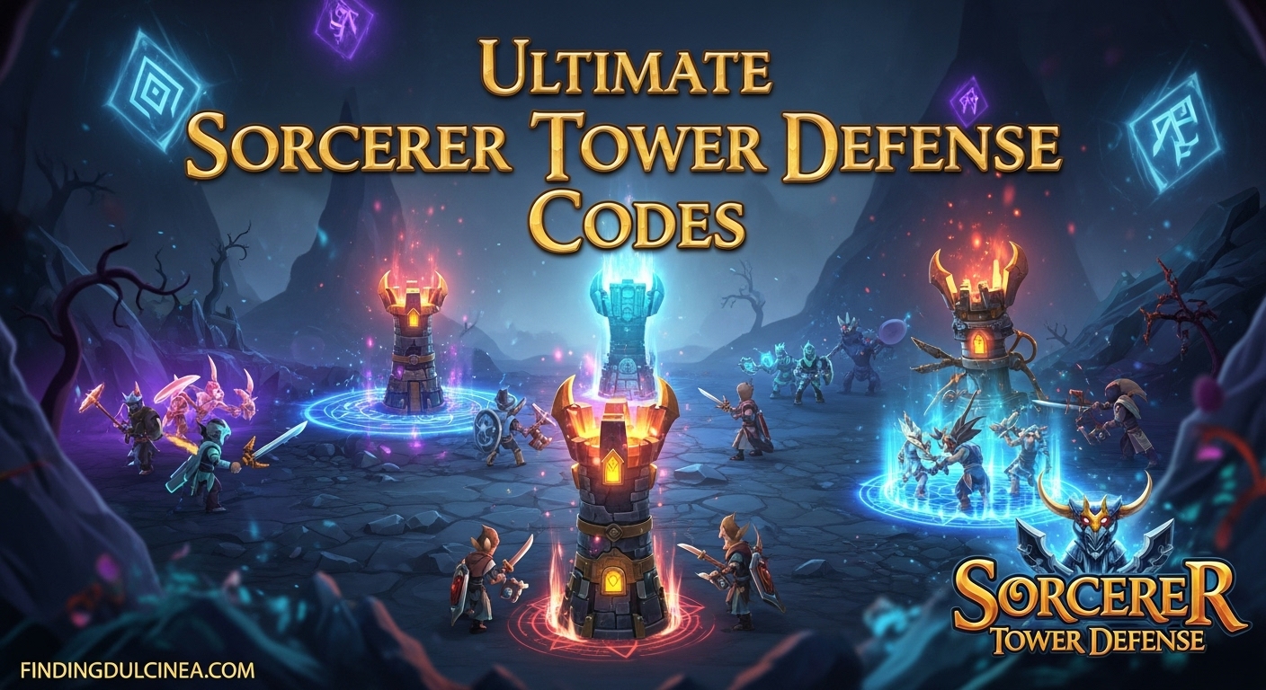 Sorcerer Tower Defense Codes