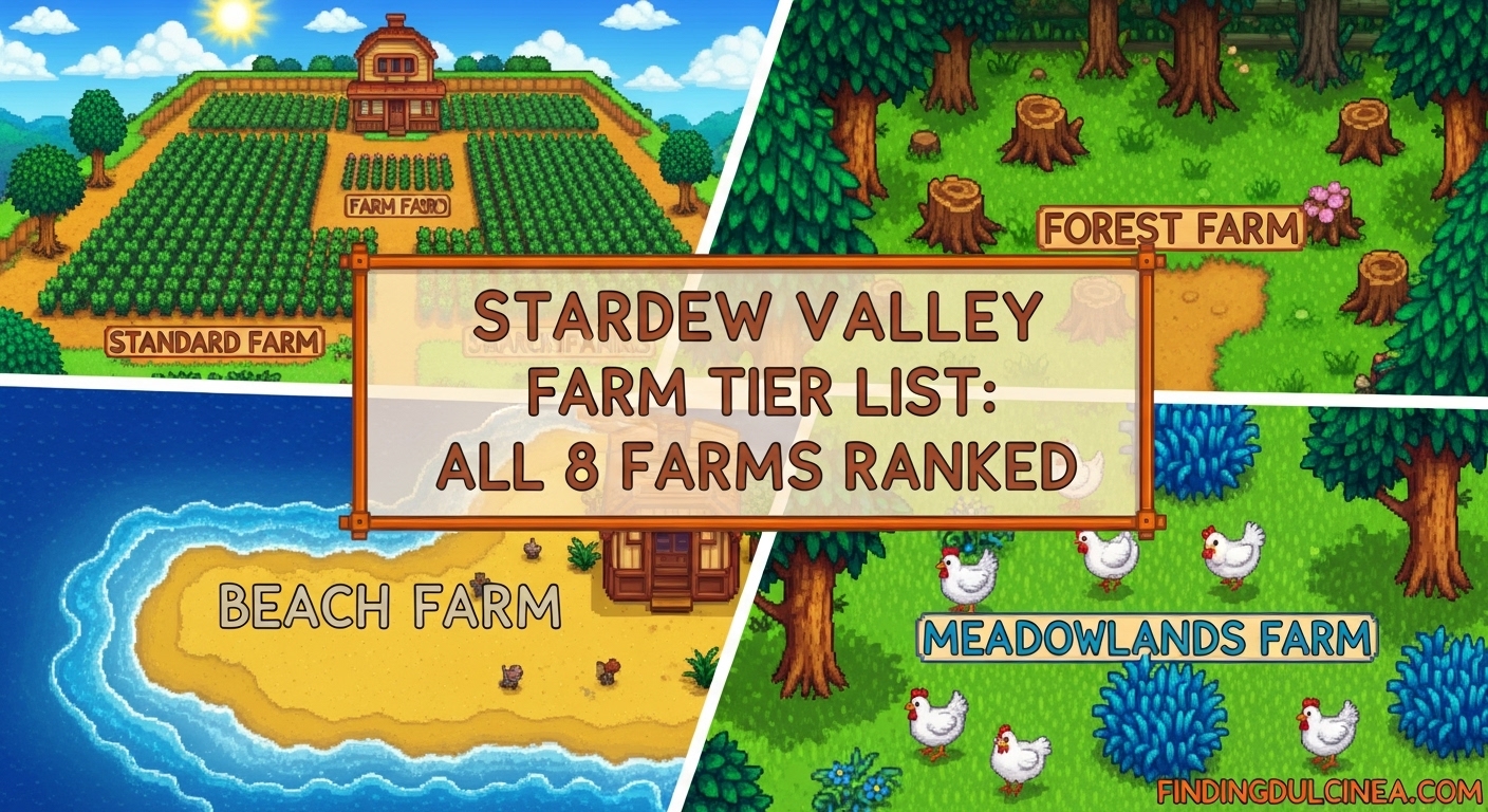 Stardew Valley Farm Tier List