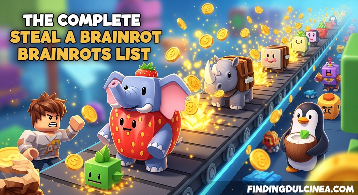 Steal a Brainrot Brainrots List