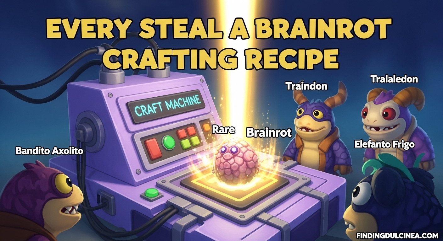 Steal a Brainrot Crafting Recipes