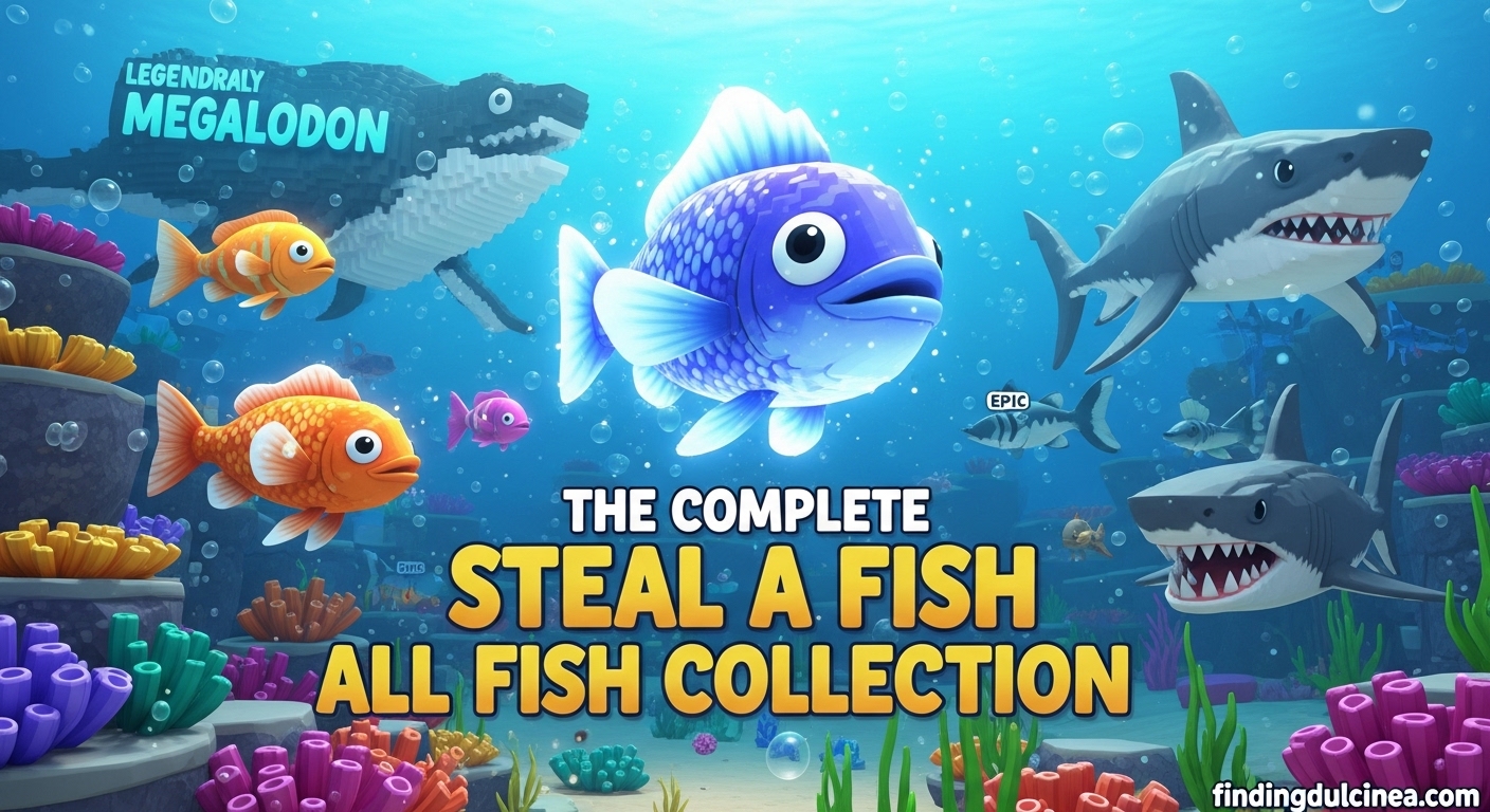 Roblox Steal a Fish All Fish Prices
