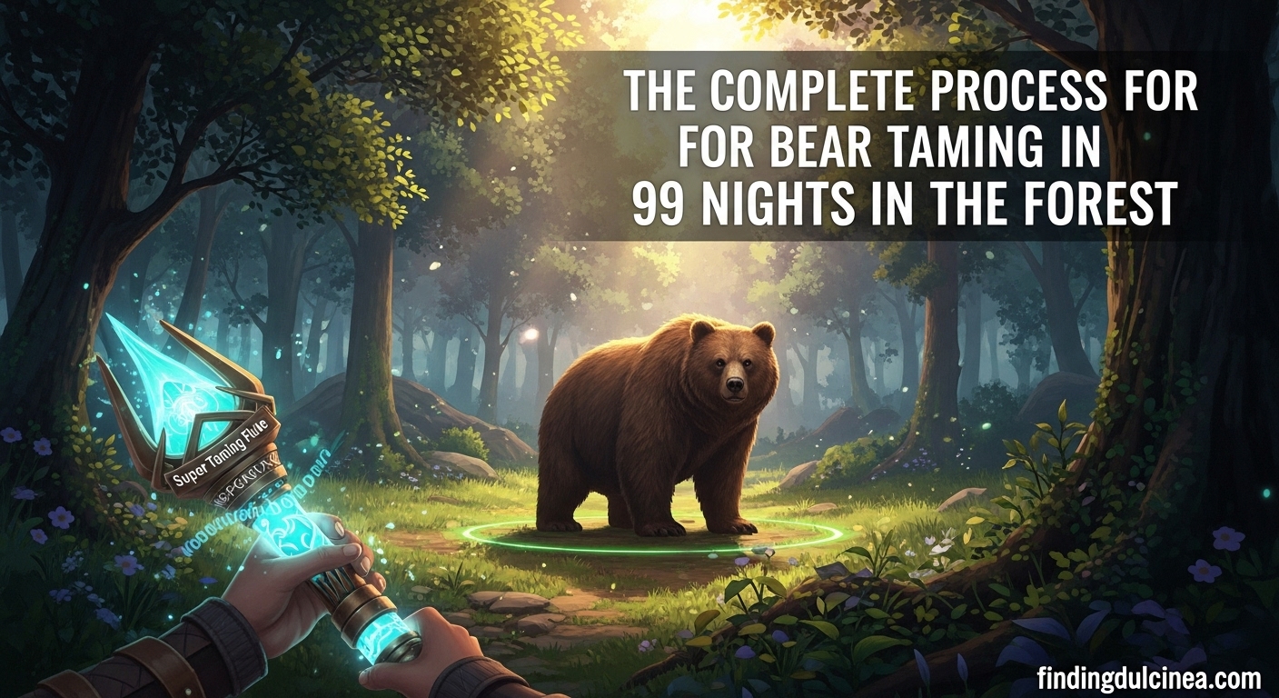 Tame a Bear in 99 Nights in the Forest
