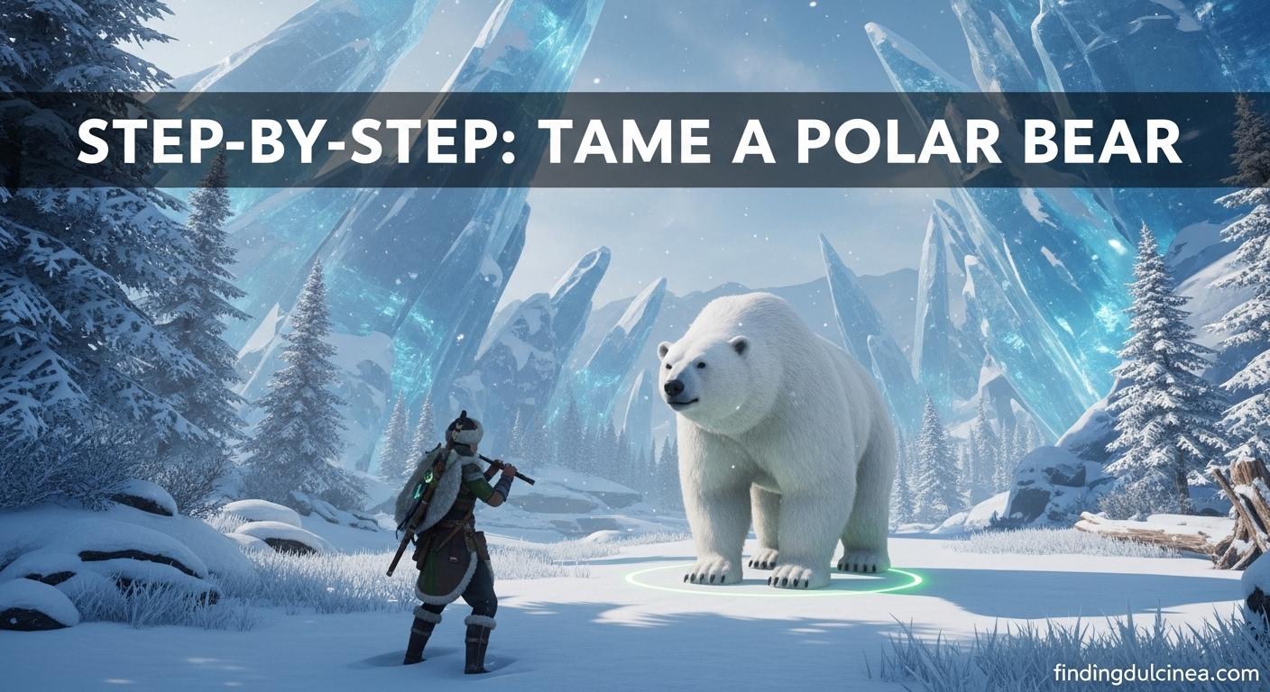 Tame a Polar Bear in 99 Nights in the Forest